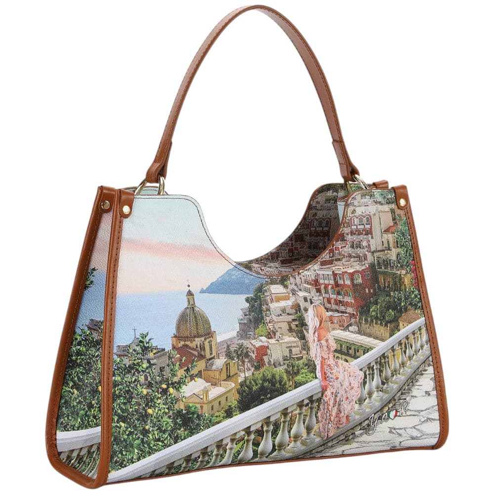 YNot beauty tote bag small stampa Drimming Coast YES704S5 Borse YNot