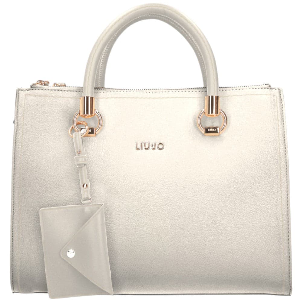 Liu Jo borsa satchel creama linea Manhattan AA5008E0058