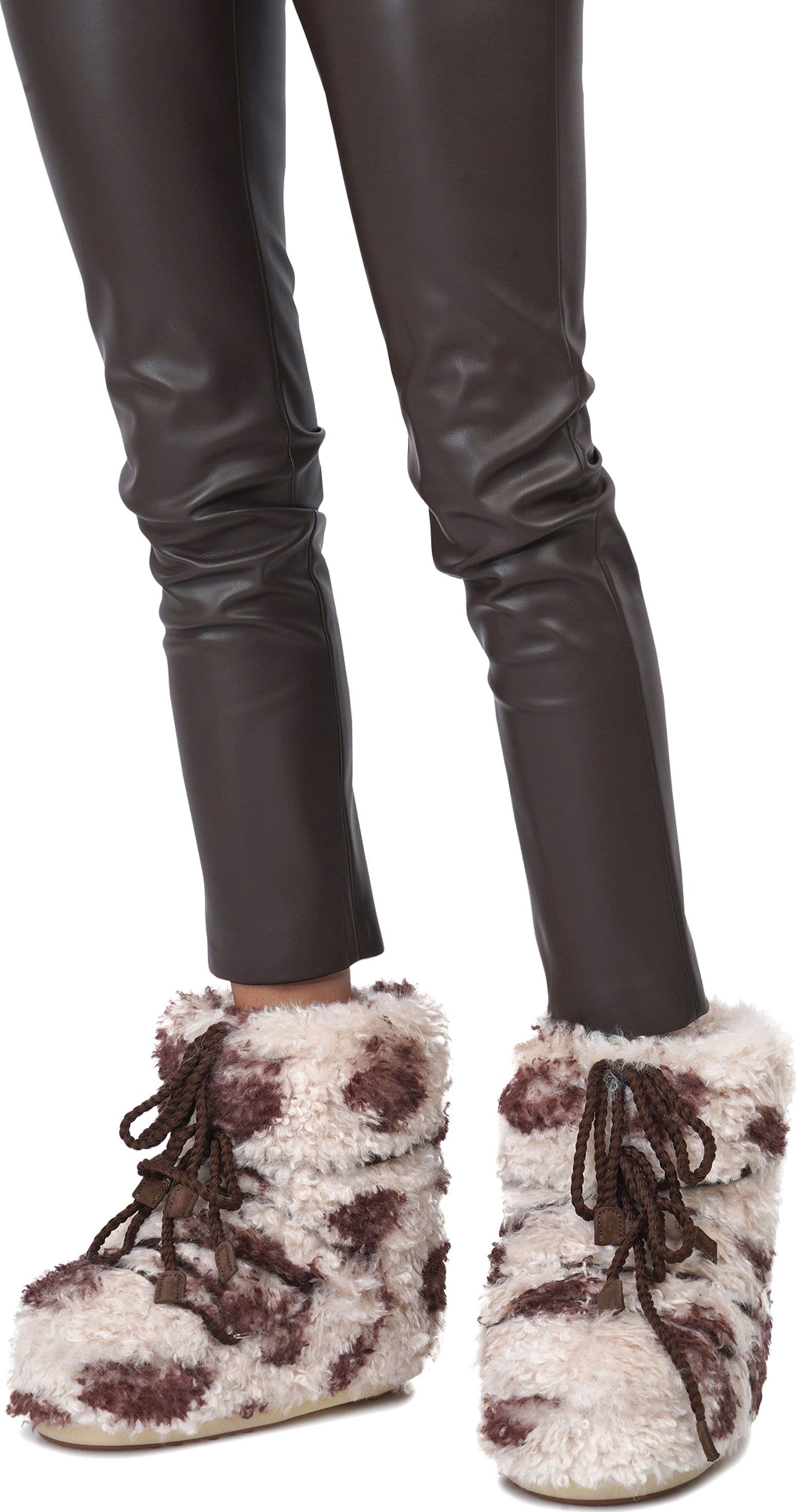 MOON BOOT Moon Boot - Stivali - 460504 - Panna/Cioccolato da donna in Stivali Drestige - Casamassima, commercioVirtuoso.it