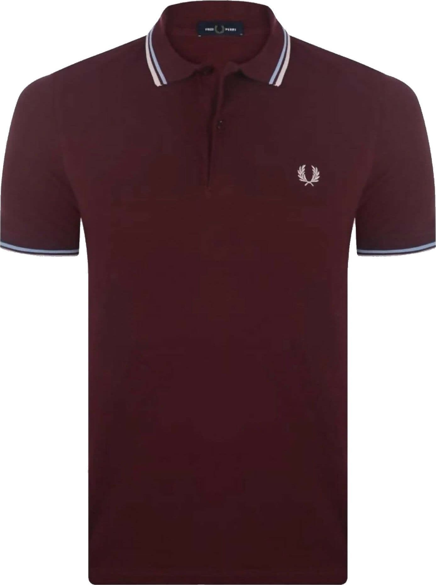 Fred Perry Polo Con Doppia Riga Uomo Regolar Fit Polo Maniche Corte Con Colletto in Polo Euforia - Bronte, commercioVirtuoso.it