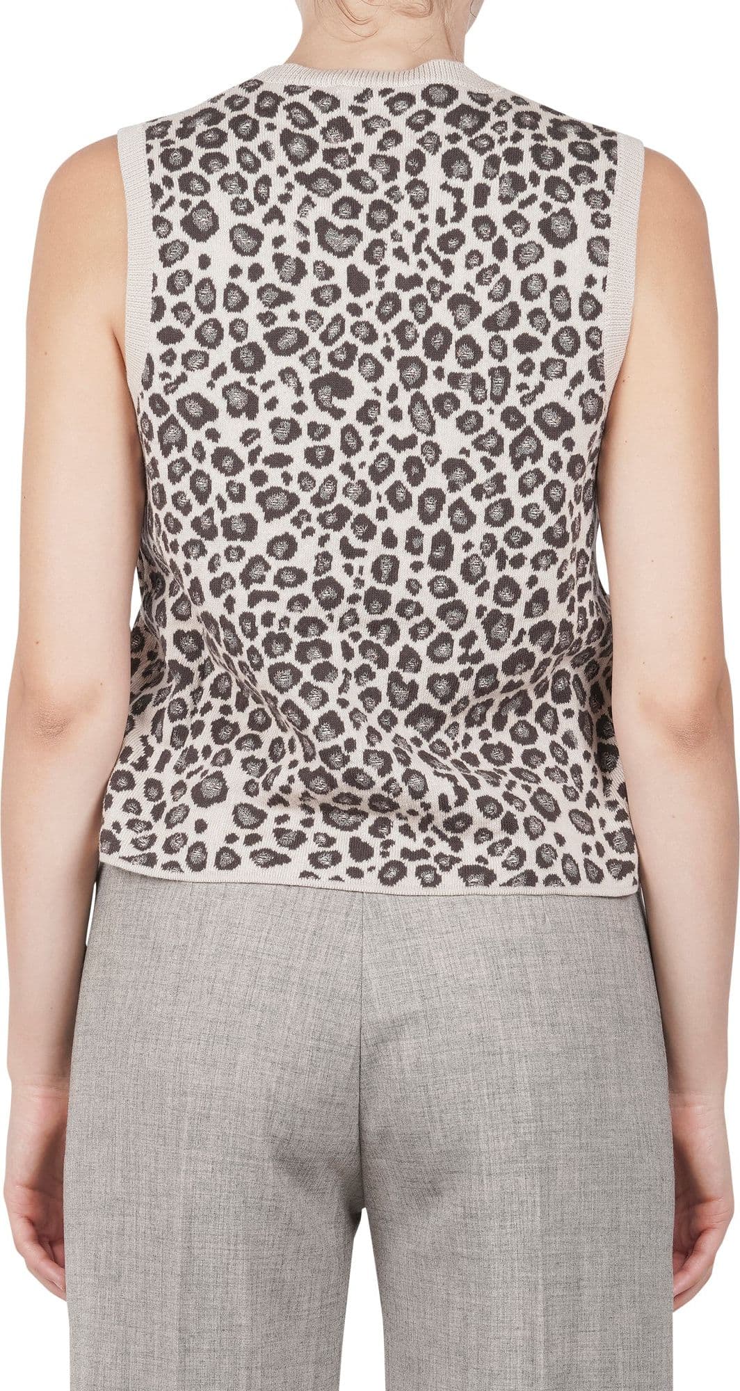 ALESSIA SANTI Alessia Santi - Gilet - 460335 - Beige/Nero da donna in Gilet Drestige - Casamassima, commercioVirtuoso.it