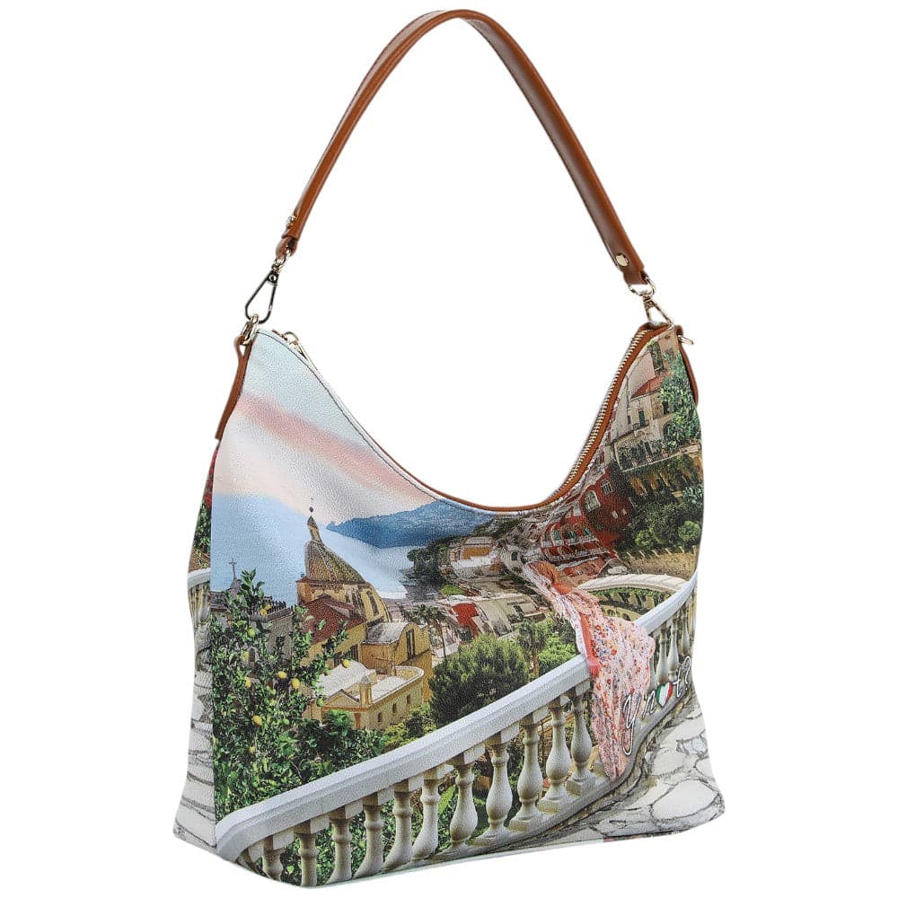YNot borsa hobo bag stampa Drimming Coast YES618S5 Borse YNot