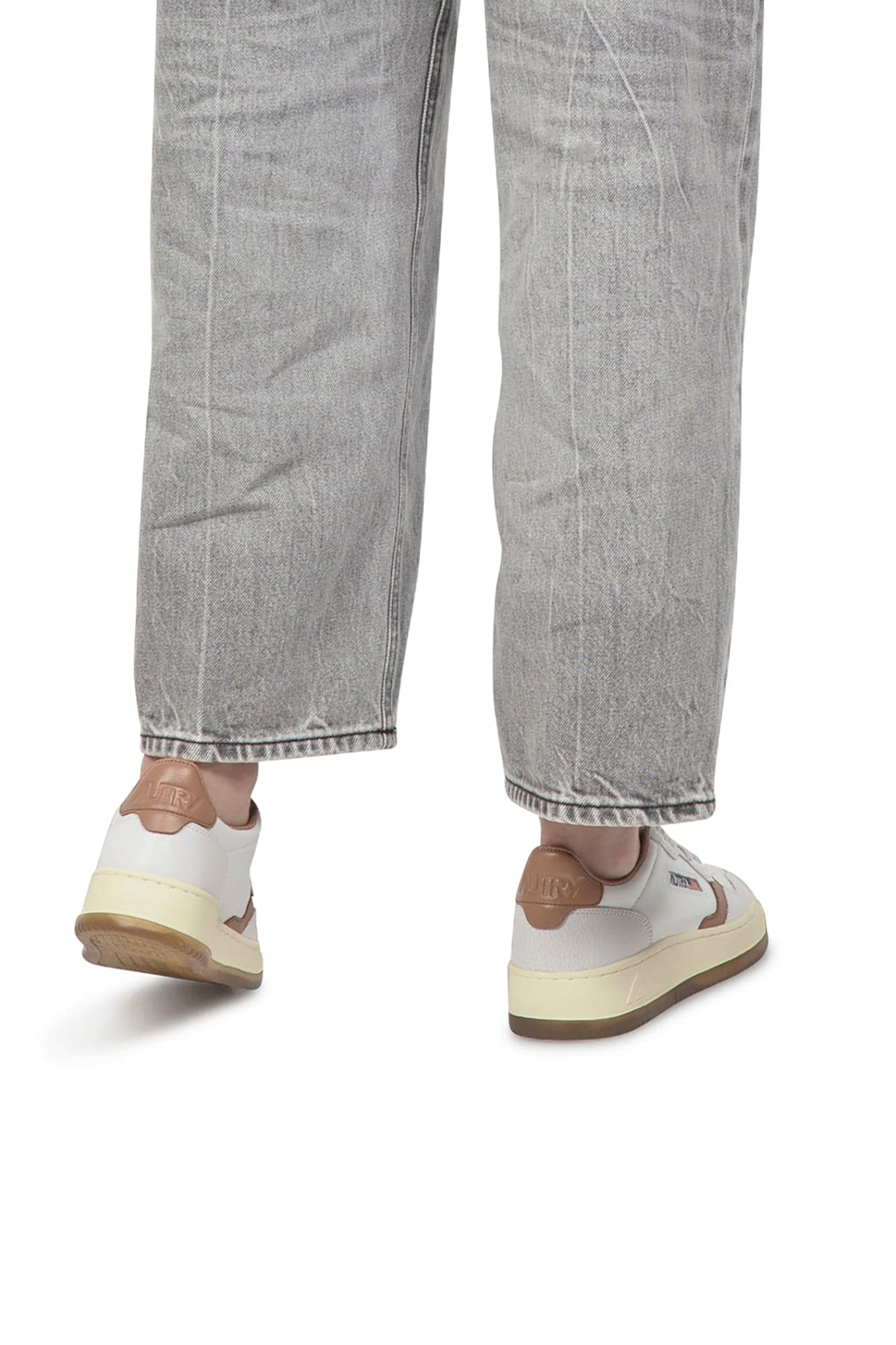 AUTRY Autry - Sneakers - 450290 - Bianco/Nocciola da donna in Sneaker casual Drestige - Casamassima, commercioVirtuoso.it
