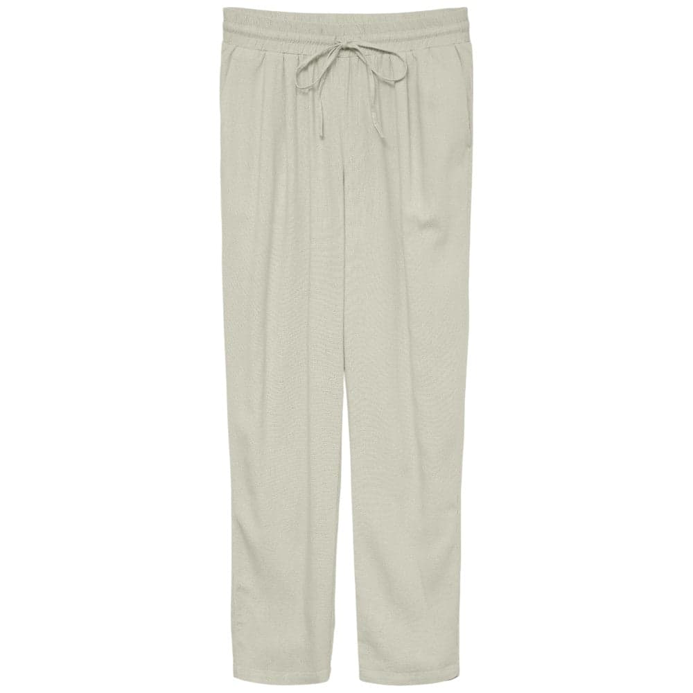 Vero Moda pantaloni in lino beige chiaro Jesmilo 10279691 Pantaloni Vero Moda