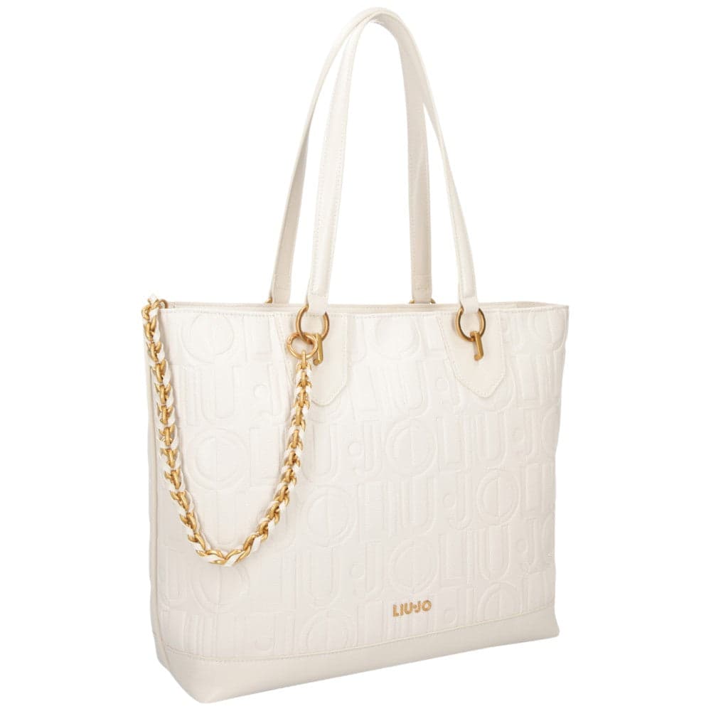Liu Jo borsa tote crema linea Adonide AA5197E0538 Borse Liu Jo