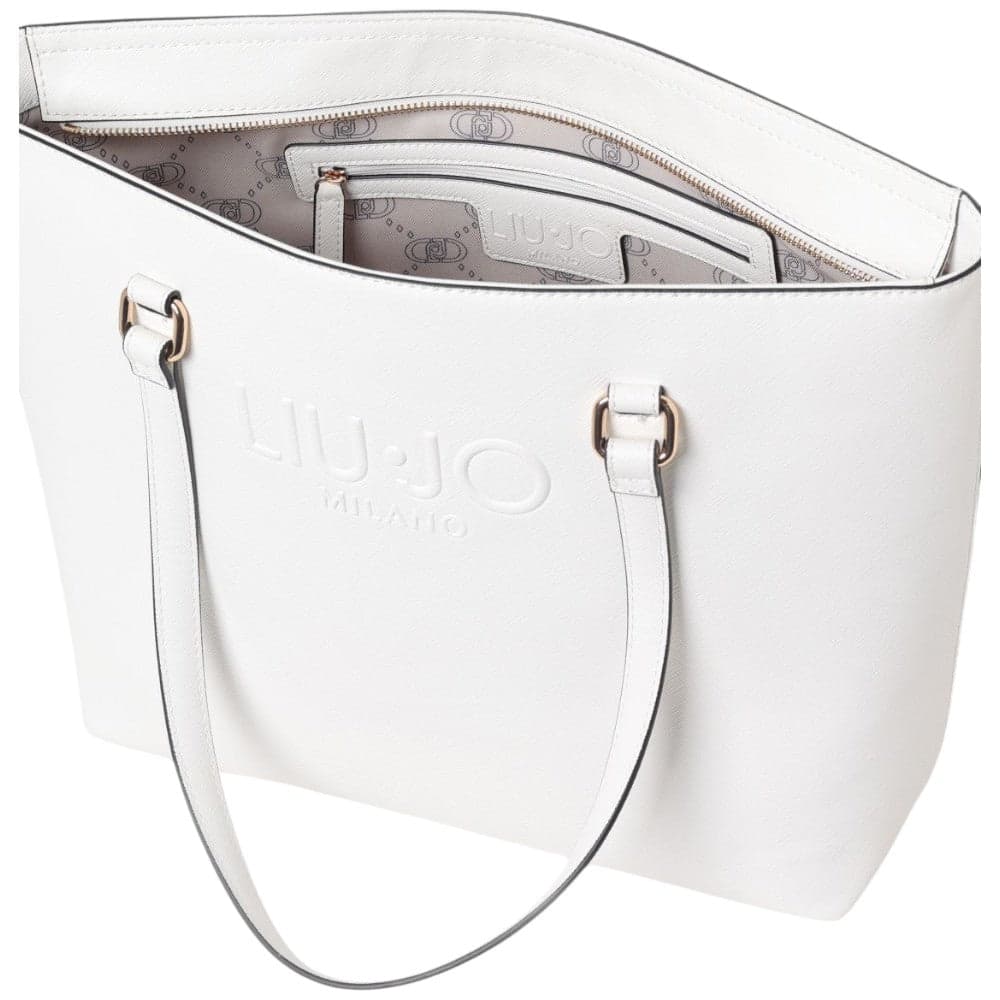 Liu Jo borsa tote bianca Holana AA5321E0087 Borse Liu Jo