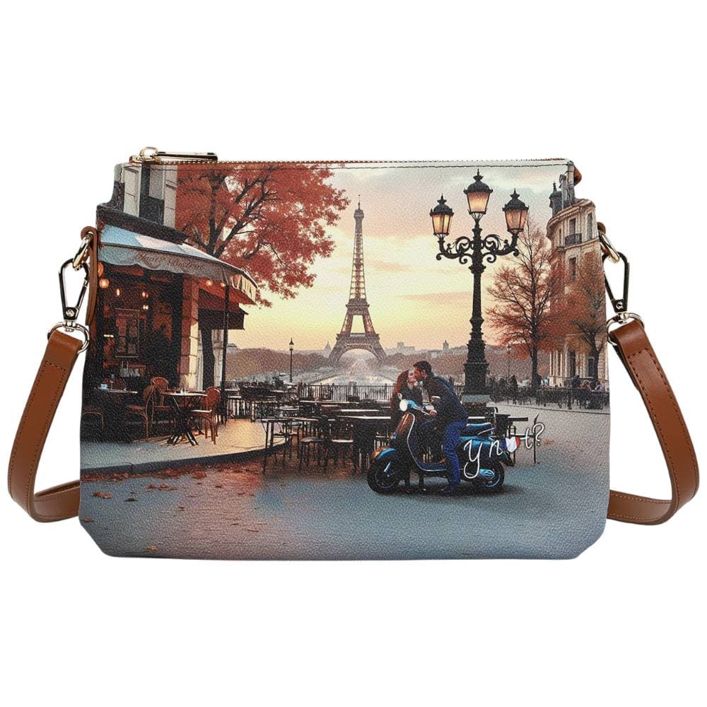 YNot borsa tracolla 2 scomparti KISSES FROM PARIS YES630F6 in Borse a tracolla Prodotti di Classe - Nocera Superiore, commercioVirtuoso.it