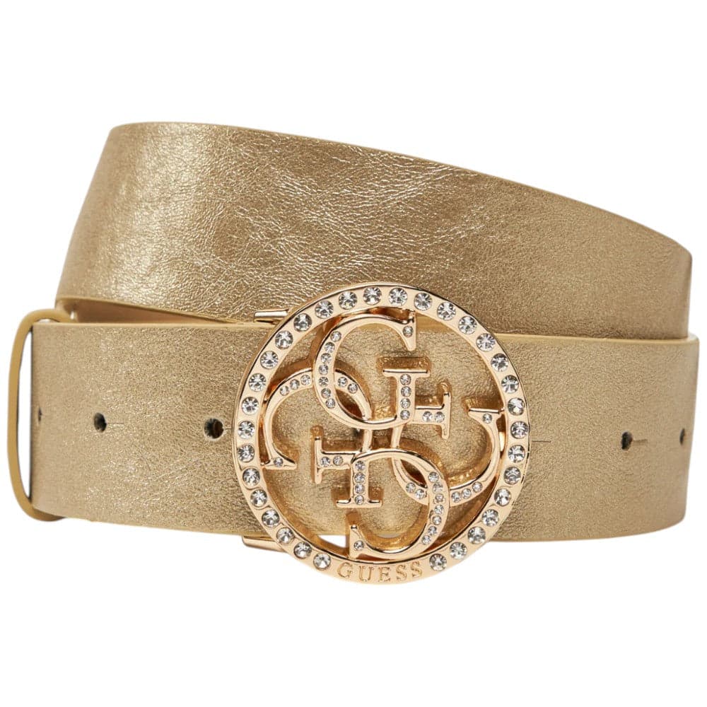 Guess cintura oro logo 4G W5GZ13 L0WF0 MTGO Cinture Guess
