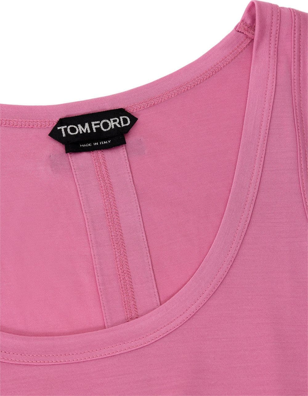 Tom Ford Top smanicato in seta rosa da donna in Canotte e top Drestige - Casamassima, commercioVirtuoso.it