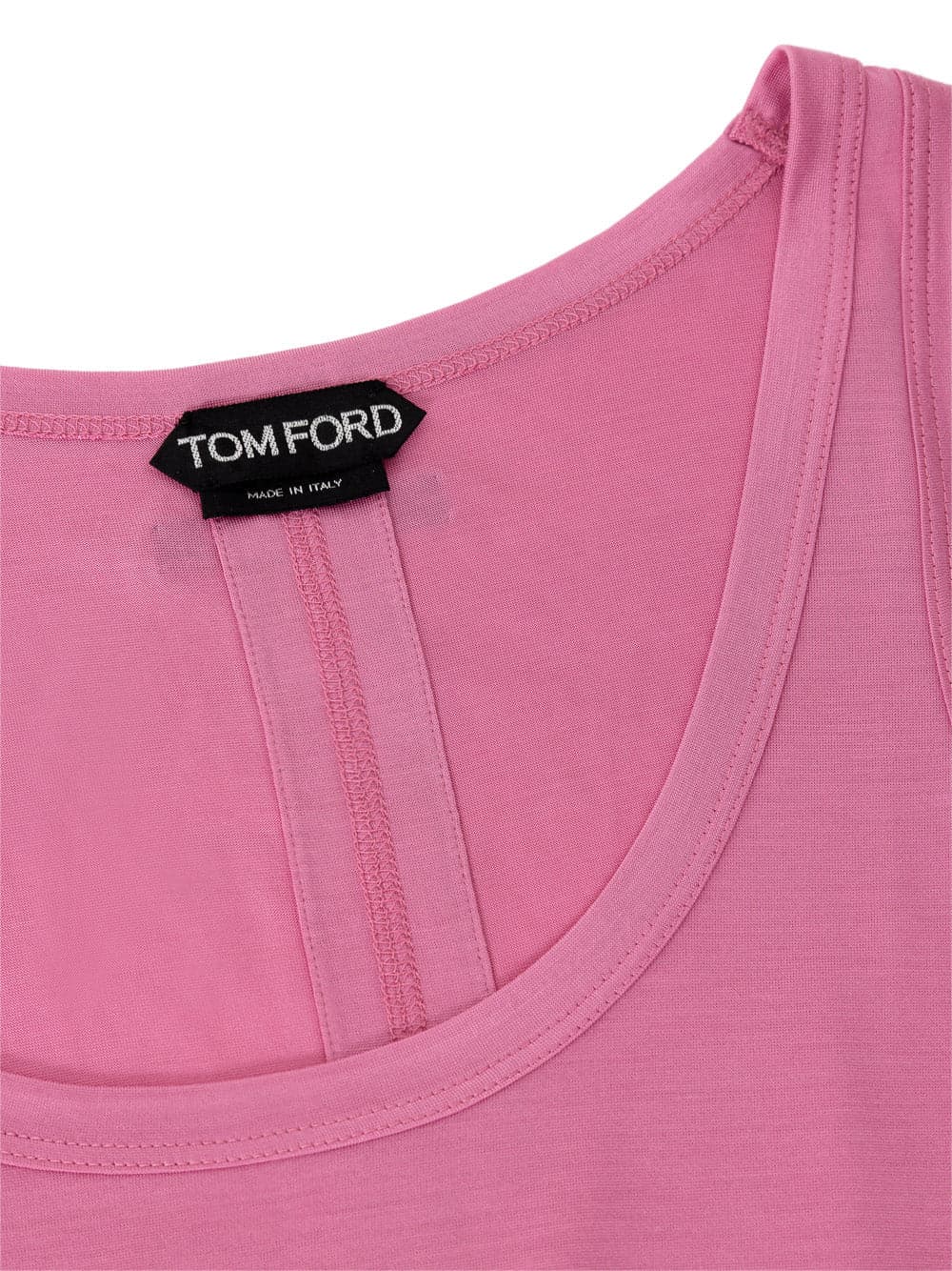 Tom Ford Top smanicato in seta rosa da donna in Canotte e top Drestige - Casamassima, commercioVirtuoso.it