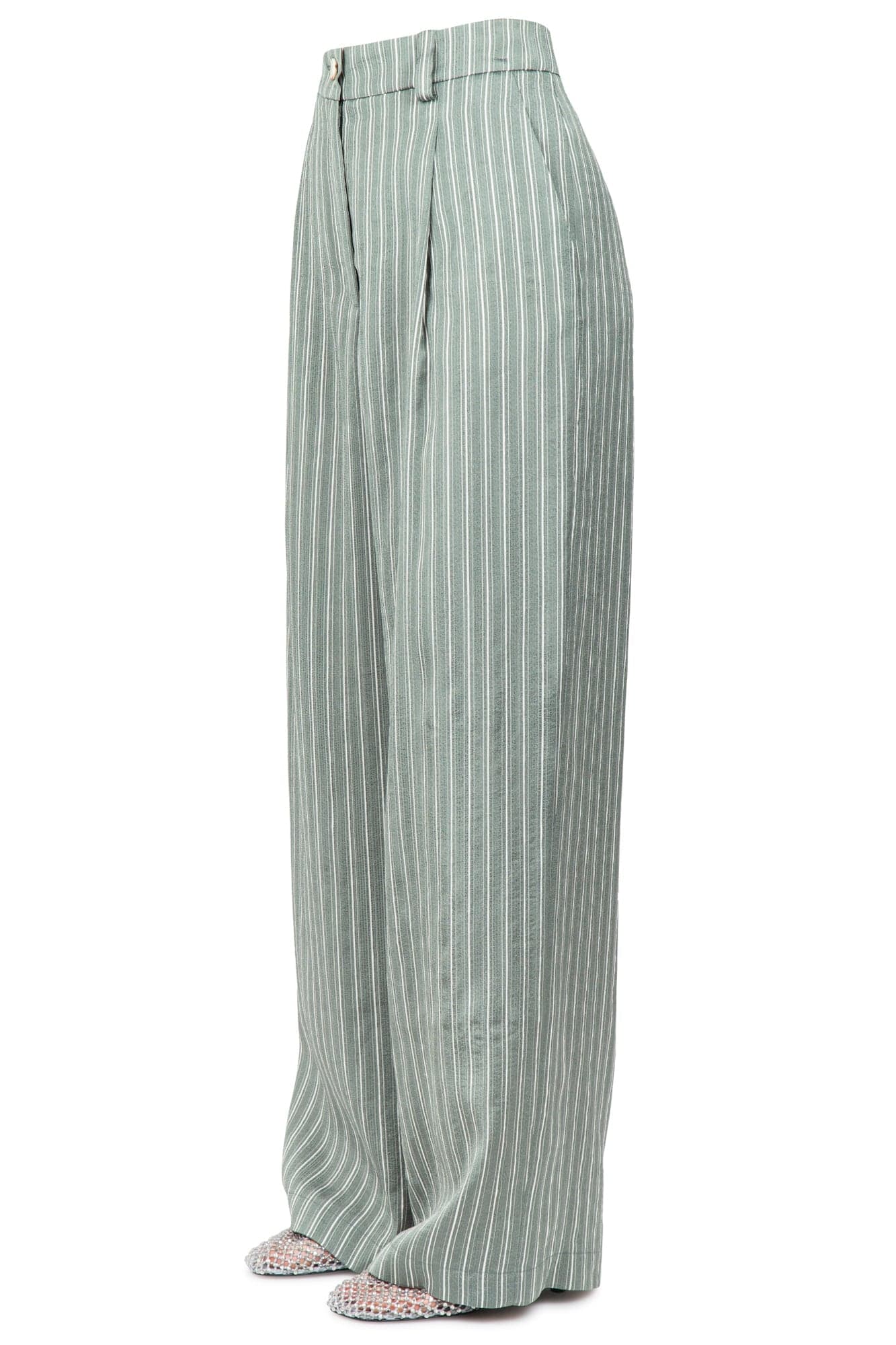 Alysi - Pantalone - 451072 - Fantasia Verde da donna in Pantaloni sportivi Drestige - Casamassima, commercioVirtuoso.it