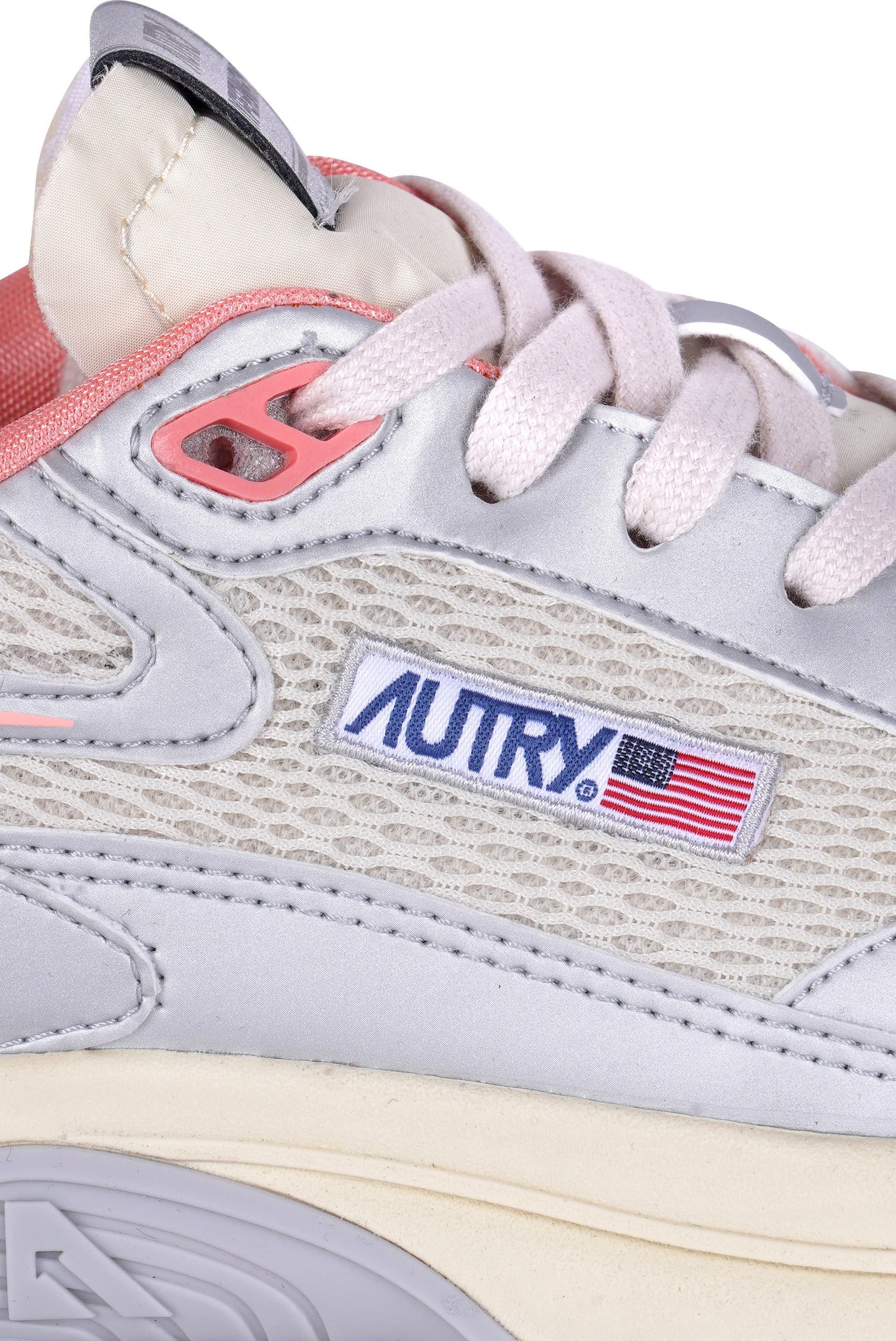 AUTRY Autry - Sneakers - 470544 - Argento/Pesca da donna in Sneaker casual Drestige - Casamassima, commercioVirtuoso.it