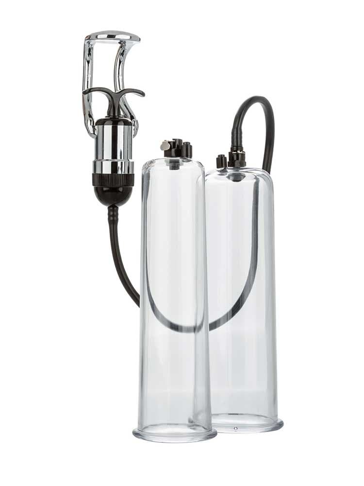 CalExotics Optimum Series Maximum Results Pump Set – Set Pompa per Pene con 2 Cilindri, Pompa Master Grip, Valvola di Rilascio Rapido, Materiali Sicuri in prodotto Erosdom - Palmi, commercioVirtuoso.it