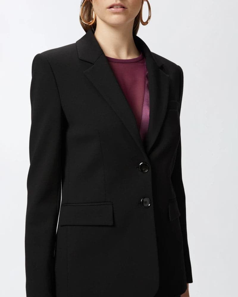 Pinko RUOTA GIACCA PUNTO STOFFA FW25 da donna in Giacche da abito e blazer Drestige - Casamassima, commercioVirtuoso.it