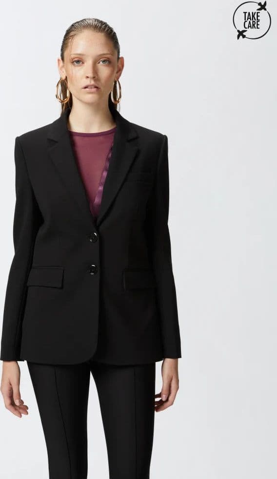 Pinko RUOTA GIACCA PUNTO STOFFA FW25 da donna in Giacche da abito e blazer Drestige - Casamassima, commercioVirtuoso.it