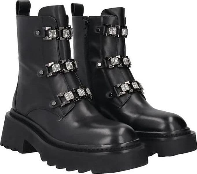 ToscaBlu Donna Stivaletto Lea in pelle colore nero
