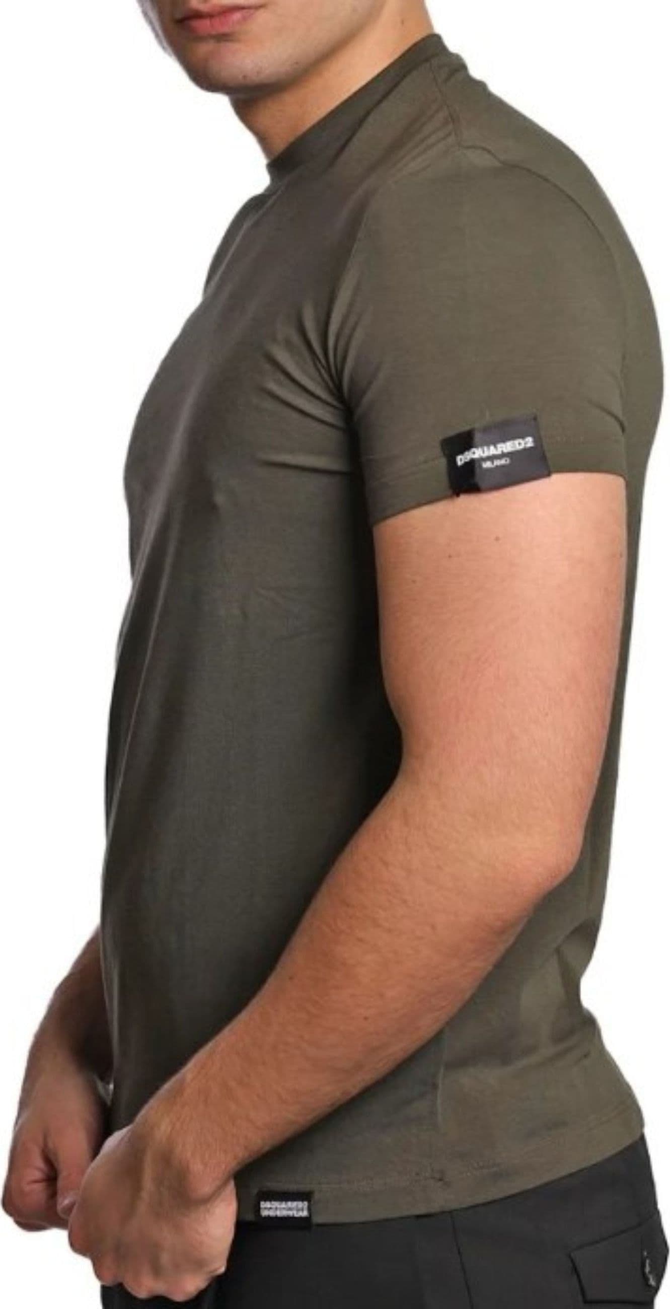 DSQUARED2 T-SHIRT ROUND NECK T-SHIRT da uomo in T-shirt Drestige - Casamassima, commercioVirtuoso.it