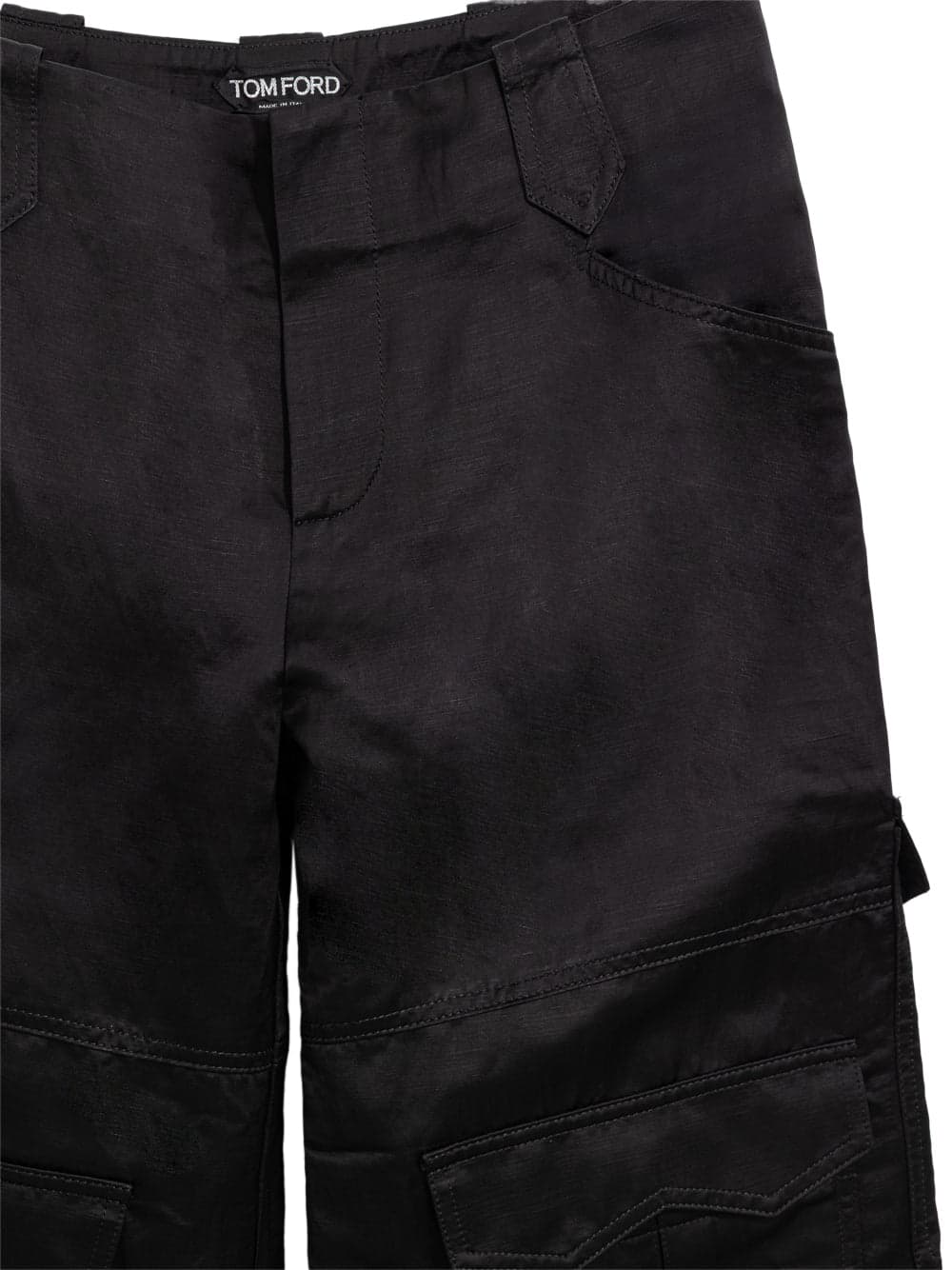 Tom Ford Pantalone Cargo in Viscosa Nera da donna in Pantaloni Drestige - Casamassima, commercioVirtuoso.it