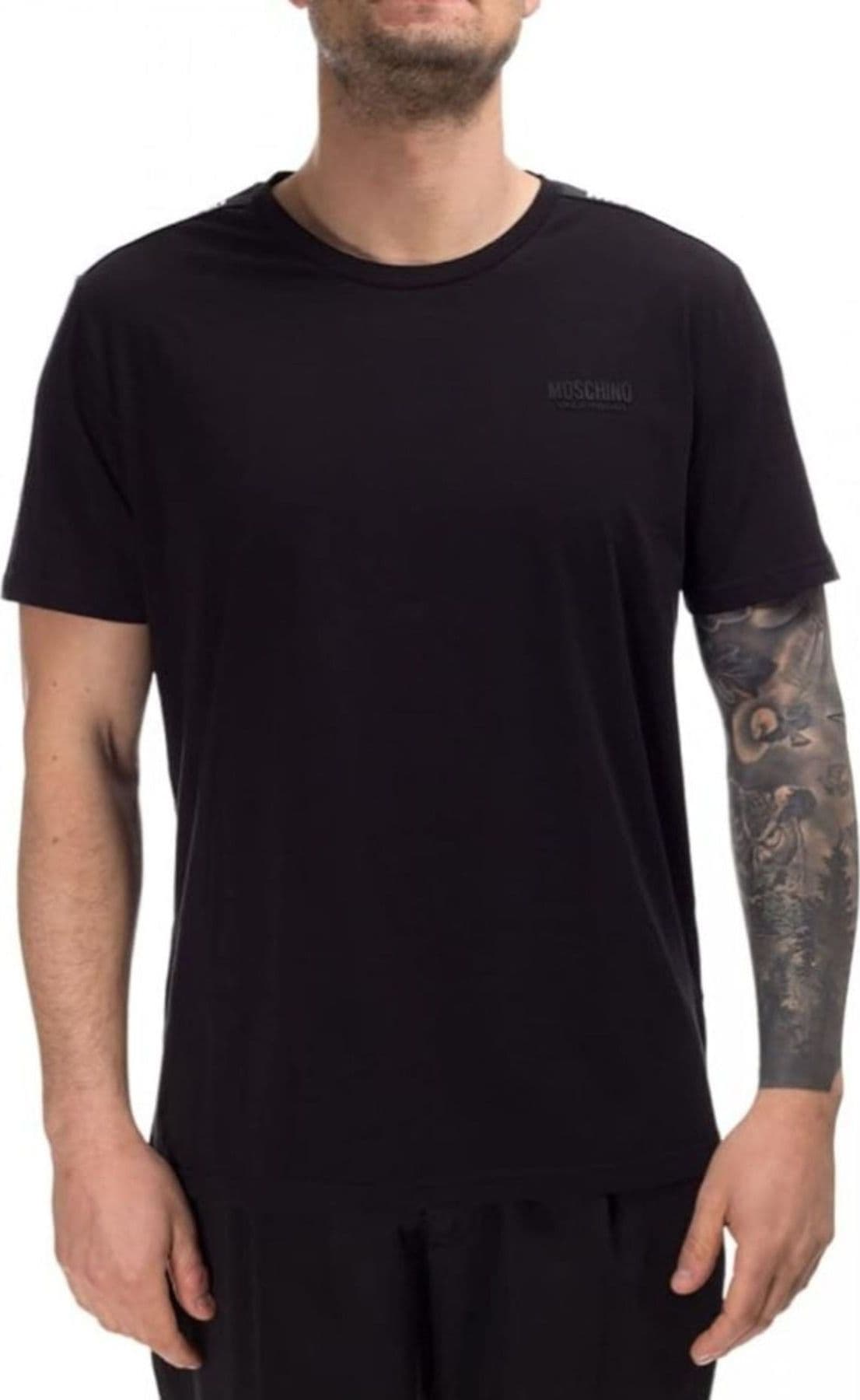 moschino T-SHIRT BANDA LOGATA da uomo in T-shirt Drestige - Casamassima, commercioVirtuoso.it