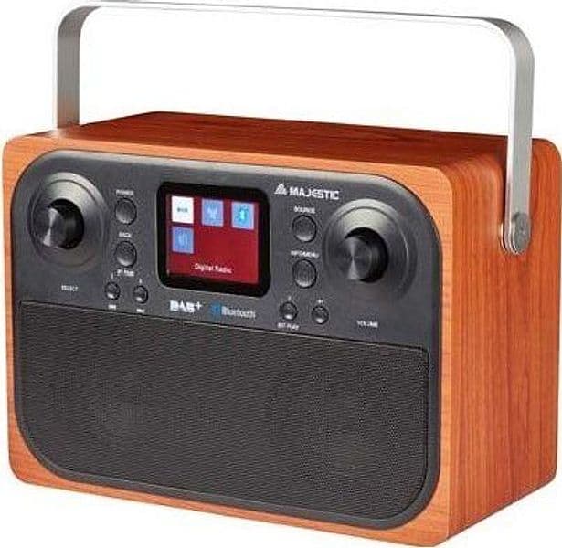 Radio rt 197 dab legno e nero 119197 - 119197_WD