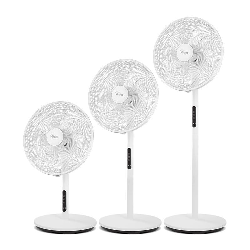 Ardes huracan (ar5pr4003) - ventilatore multifunzione 3 in 1 a piantana con doppia pala, display led e telecomando - ARDAR5PR4003
