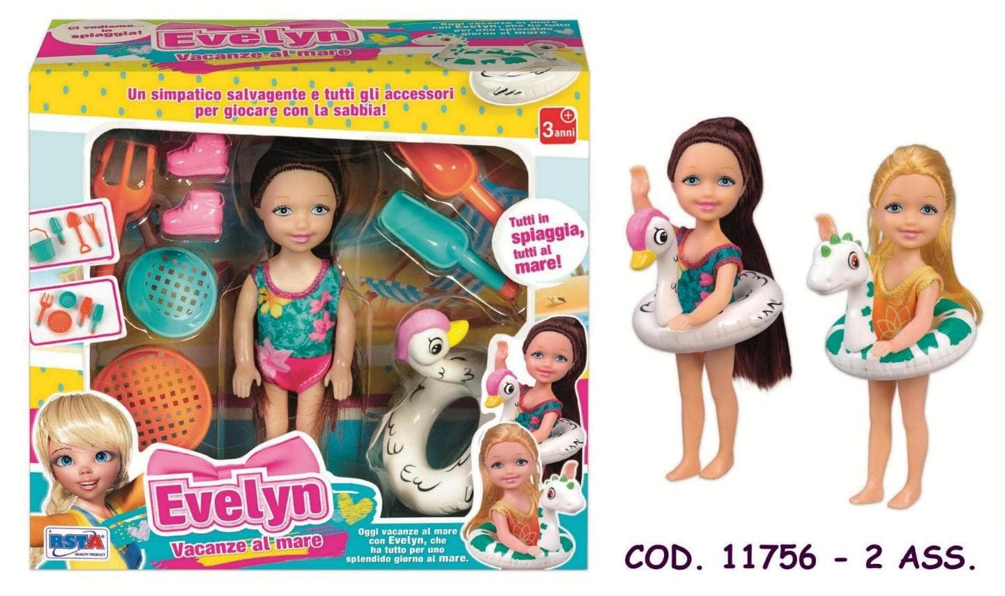 BAMBOLA EVELIN VACANZE AL MARE