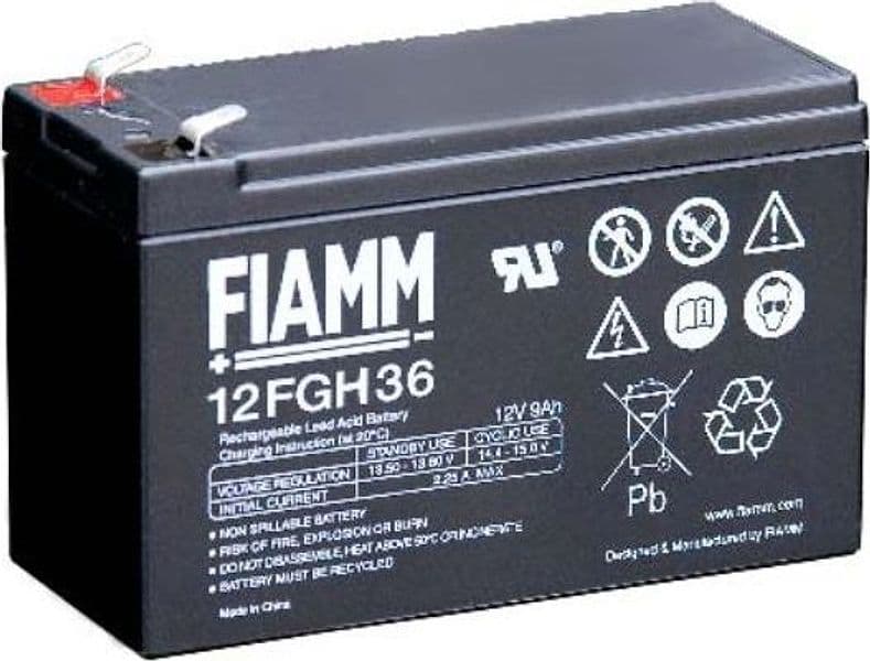 Batteria ups fiamm 12v 9 ah high rate - 12FGH36