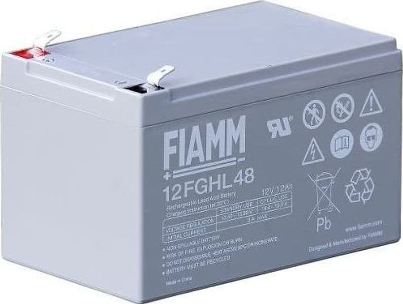 Batteria ups fiamm 12v 12 ah long life - 12FGHL48