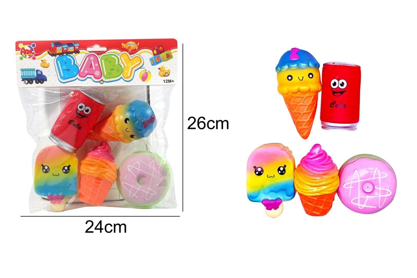 6 GELATI GOMMOLOSI