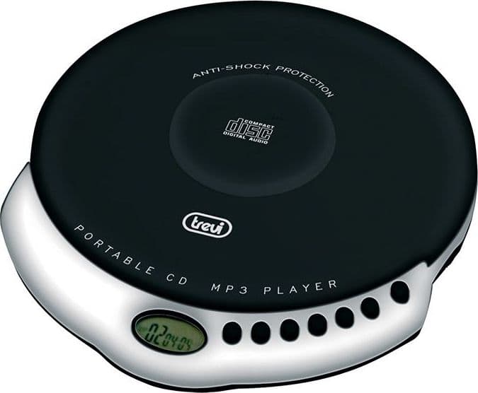 Trevi cmp 498 lettore cd personale nero - CMP 498 NERO
