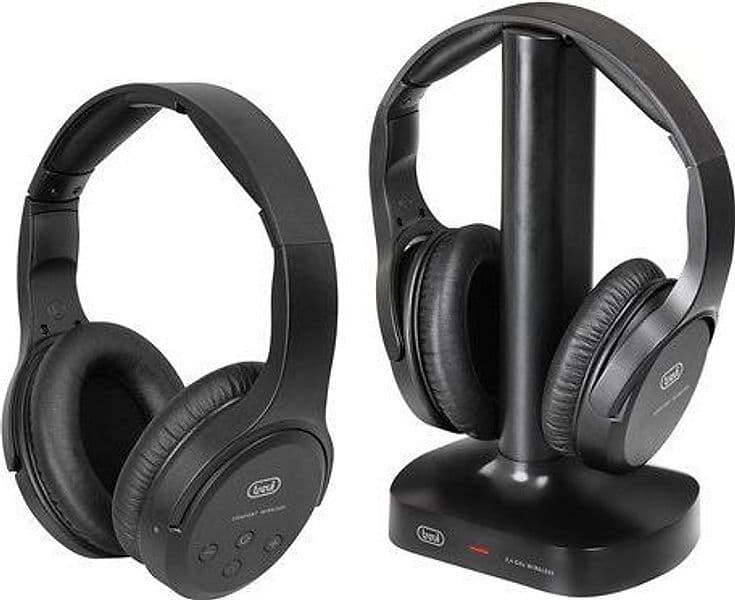 Trevi frs 1580 tw cuffie con cavo e senza cavo a padiglione tv nero - 0F158000
