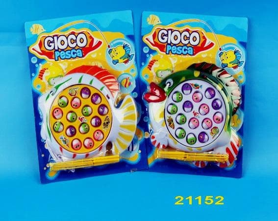 GIOCO PESCA FORMA PESCE