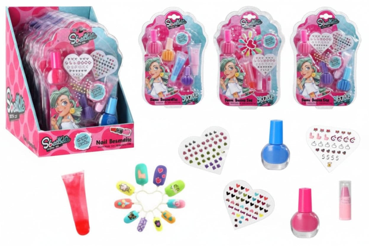 Set Trucchi con Accessori Unghie