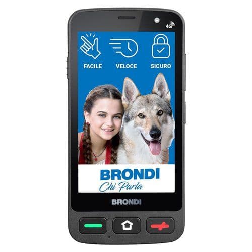 Smartphone brondi amico smartphone pocket nero - 8015908790504 in Cellulari e Smartphone eWeki - Napoli, commercioVirtuoso.it