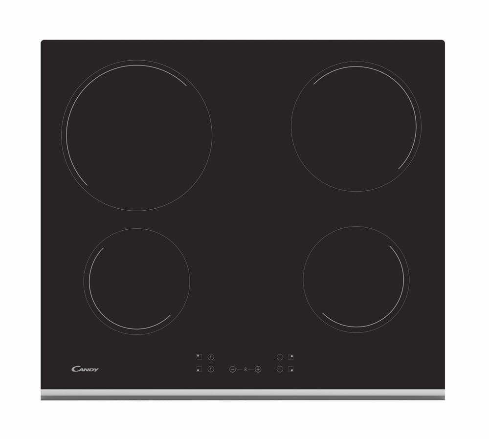 Candy timeless ch64xb nero da incasso ceramica 4 fornello(i) - 33801795