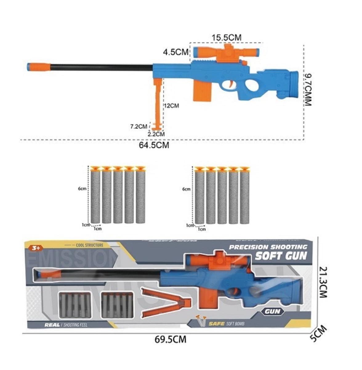 FUCILE SOFT GUN PRECISION