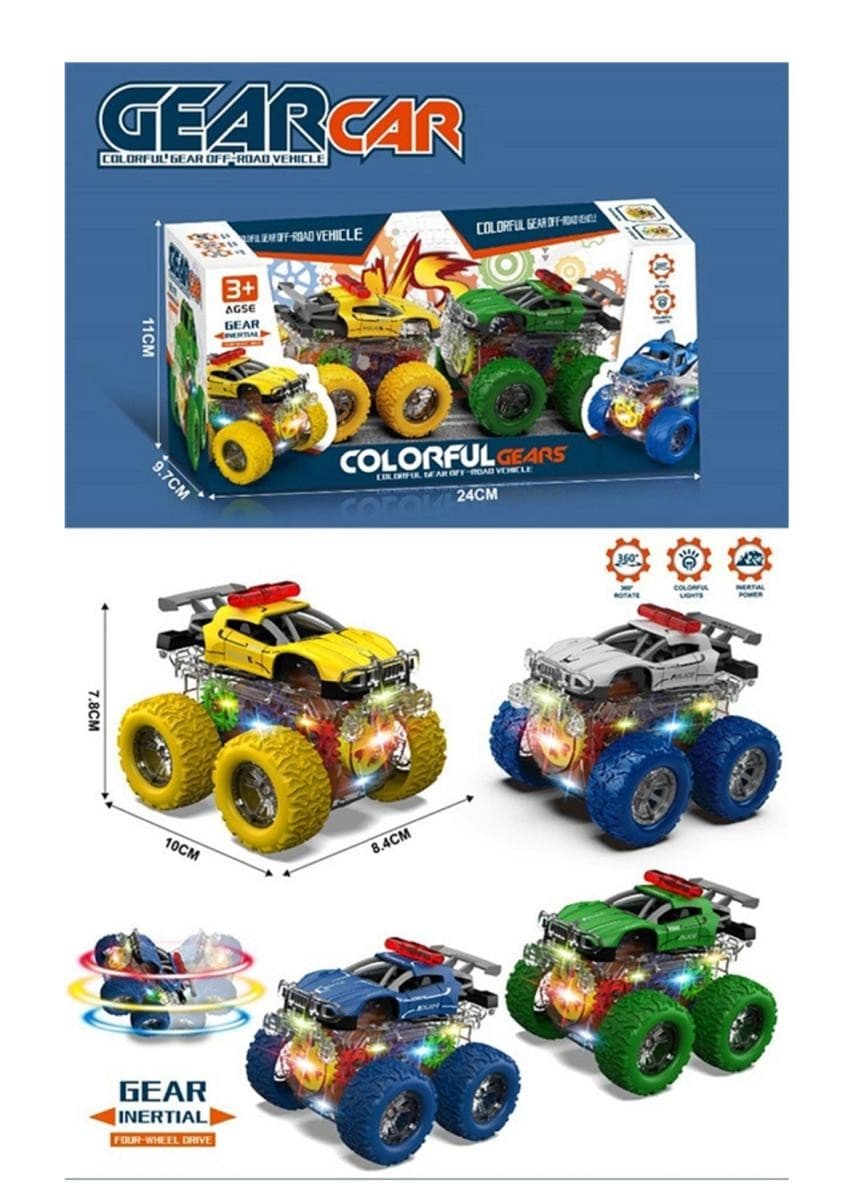 2 JEEP COLORFUL CON LUCI