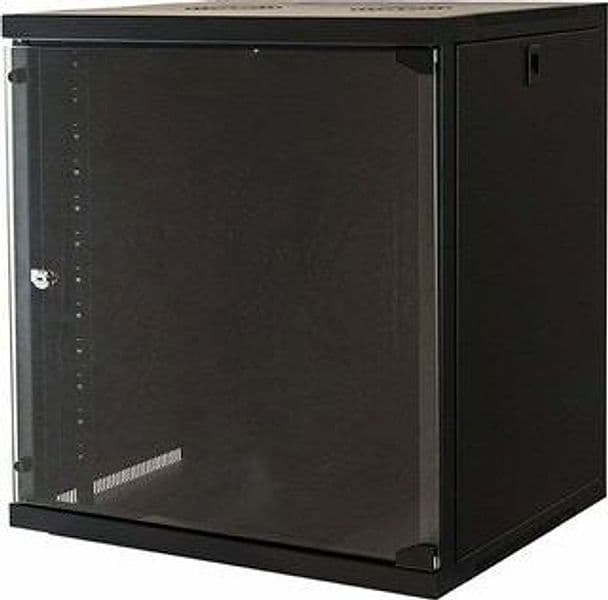 Armadio a muro 19 12 unitÀ, 620*540*450mm nero - LK1912UN