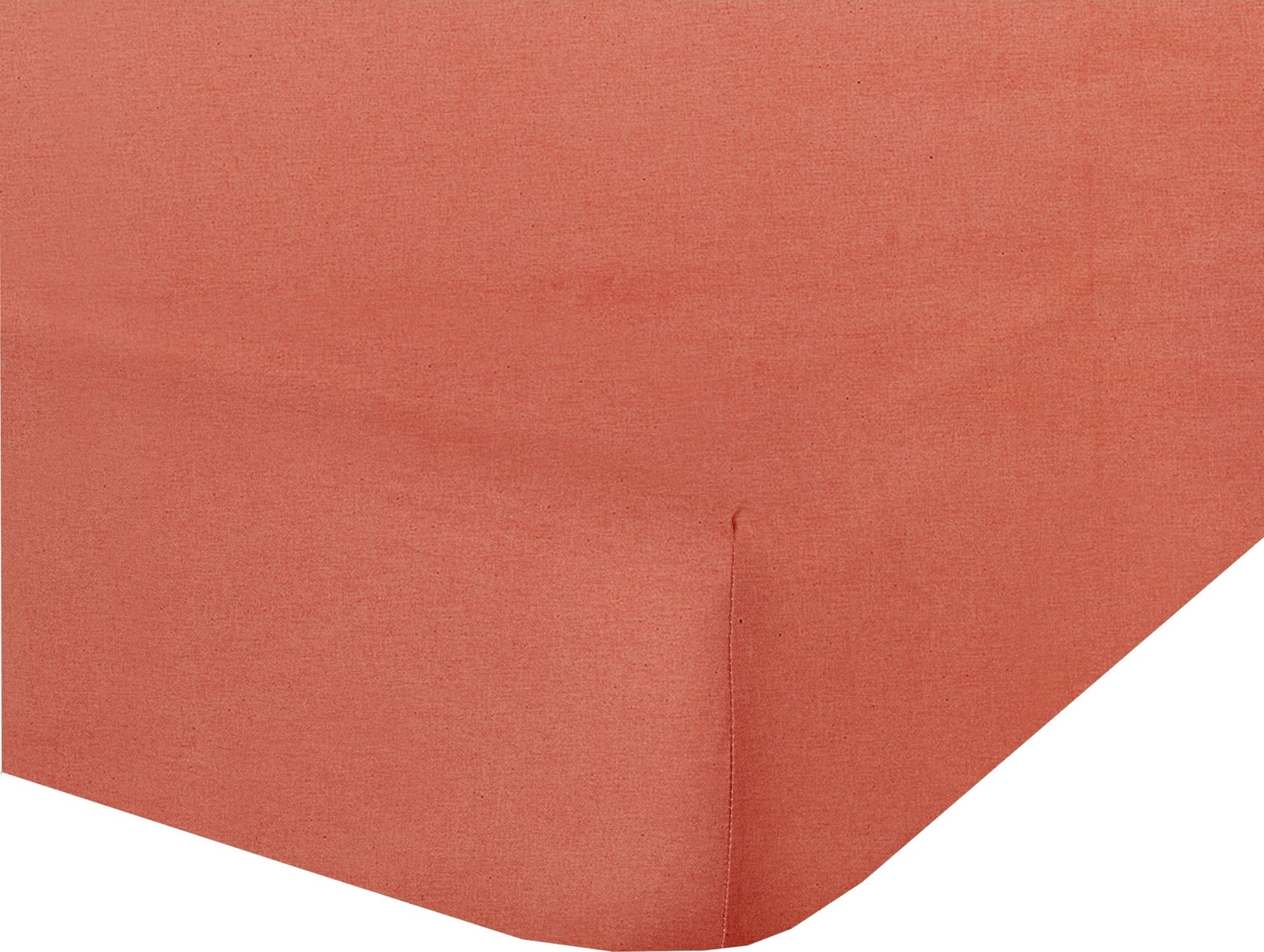 Completo letto lenzuola bicolor in 100% cotone made in Italy NATURALE/CORALLO in Set di lenzuola e federe Vanita di raso - Sesto San Giovanni, commercioVirtuoso.it
