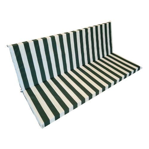 Set cuscini dondolo olibò riga verde - 8033047408708