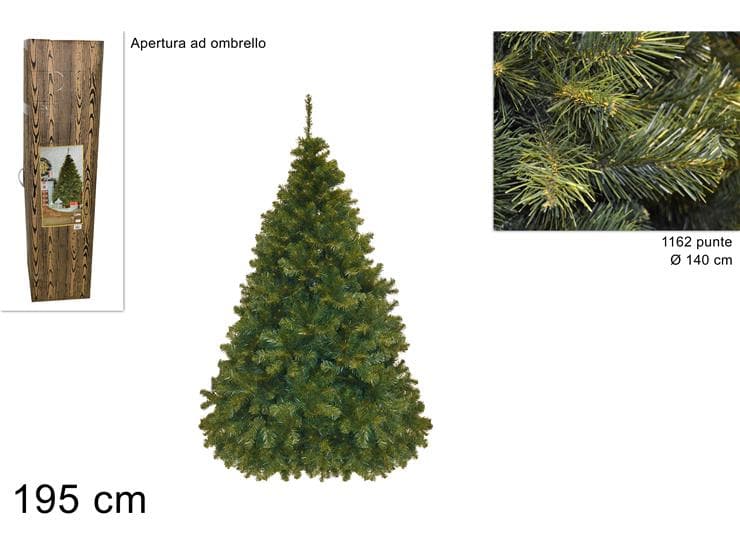 Pino Paris 195cm ad Ombrello in Alberi di natale artificiali Save The Money - Rimini, commercioVirtuoso.it