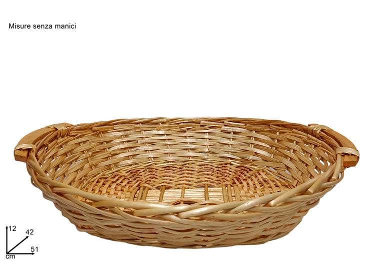 Cesta Ovale 51x42cm in Scaffalature Save The Money - Rimini, commercioVirtuoso.it