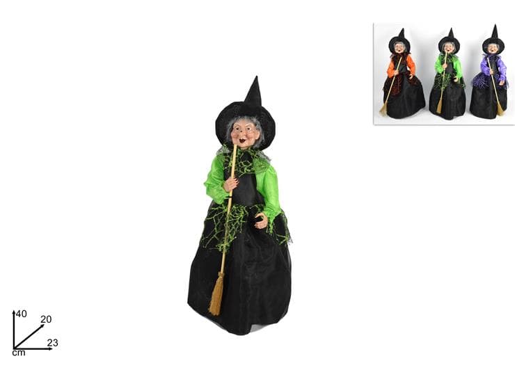 Befana 40cm 3 Colore