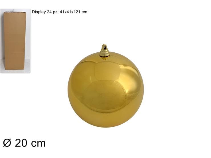 Palla 20cm Lucida Oro