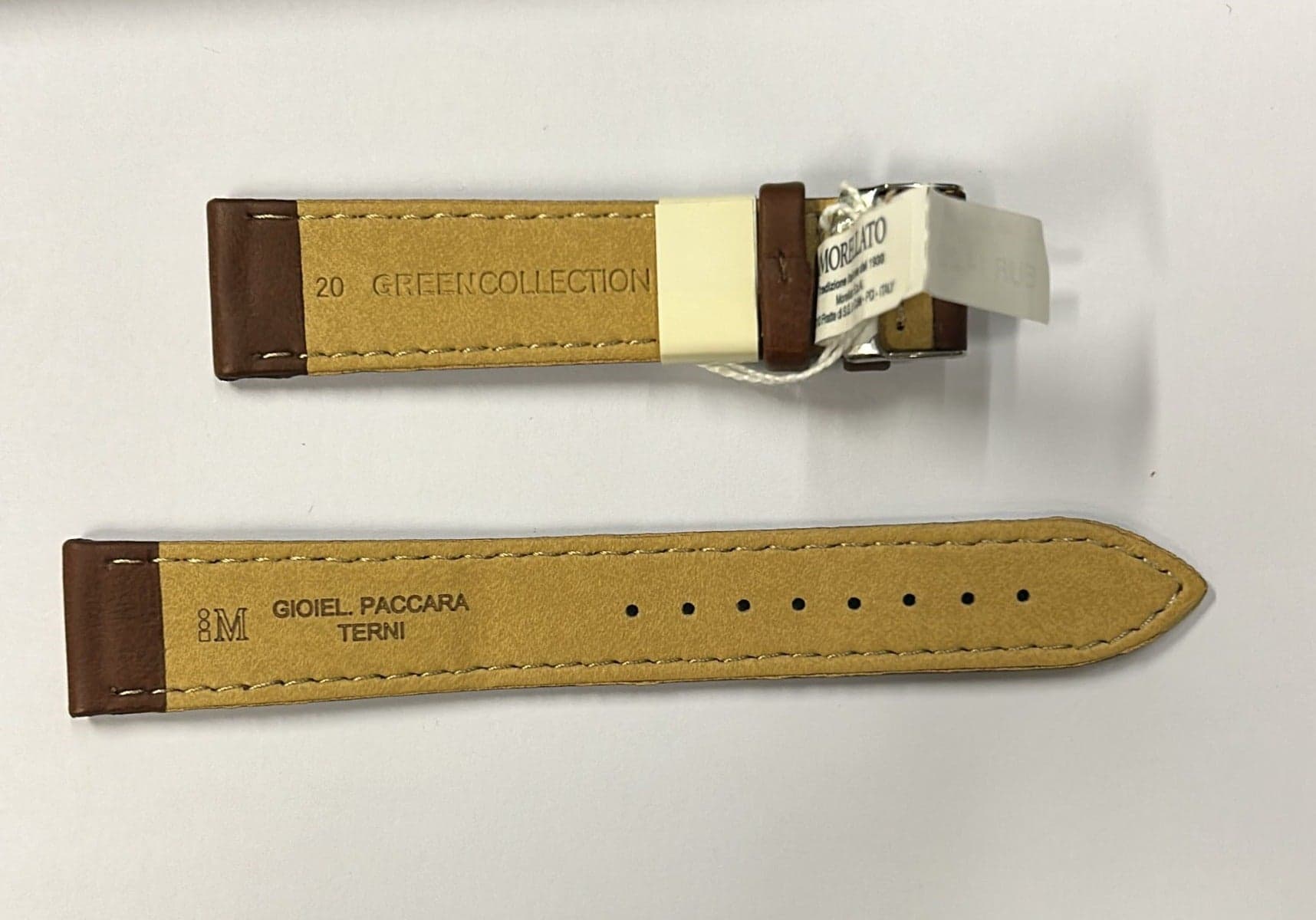 MORELLATO - CINTURINO PER OROLOGI IN PELLE MARRONA ANSA 20MM in Cinturini Stockdoc - Terni, commercioVirtuoso.it