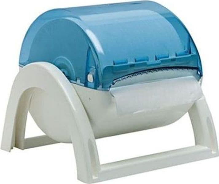 Porta rotolo pulitutto essebidue 9091465 appendibile e da terra bianco