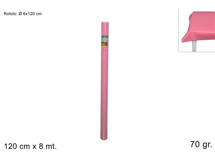 Rotolo TNT 120CM x 8MT 60gr rosa in Tovaglie Save The Money - Rimini, commercioVirtuoso.it