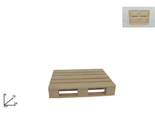 Pedana legno 24x18 naturale