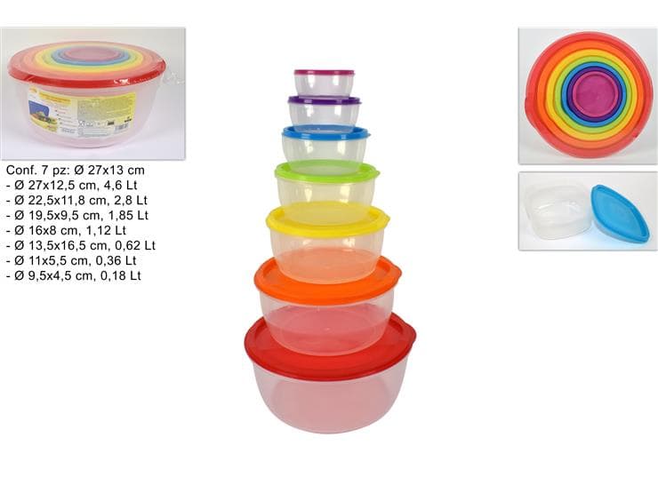Set contenitori assortiti
