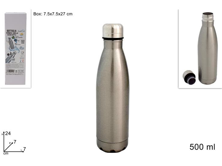 Bottiglia Termica 500ml Silver